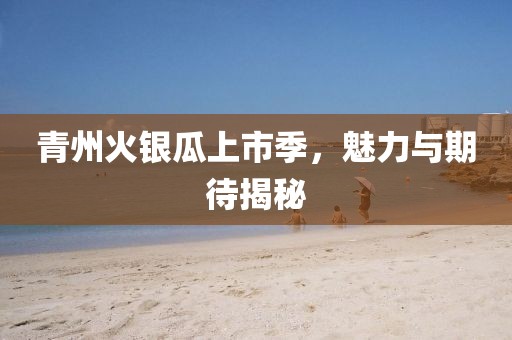 青州火銀瓜上市季，魅力與期待揭秘