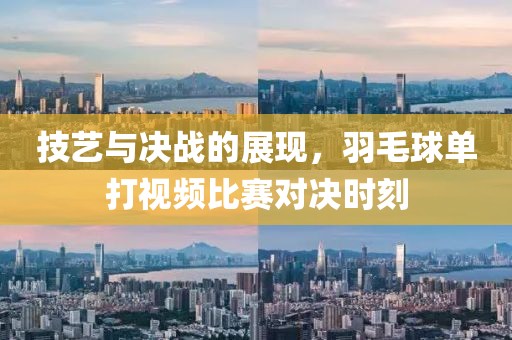 技藝與決戰(zhàn)的展現(xiàn)，羽毛球單打視頻比賽對(duì)決時(shí)刻
