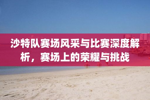 沙特隊(duì)賽場(chǎng)風(fēng)采與比賽深度解析，賽場(chǎng)上的榮耀與挑戰(zhàn)