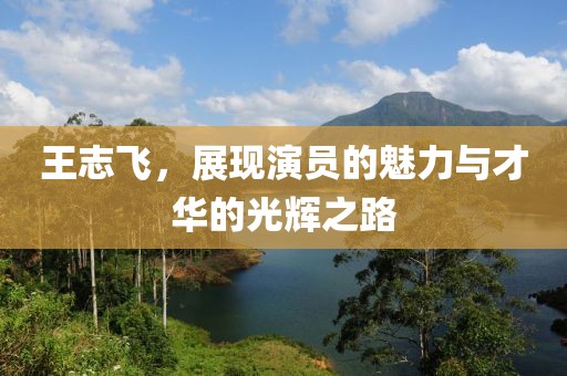 王志飛，展現(xiàn)演員的魅力與才華的光輝之路