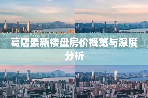 葛店最新樓盤房價(jià)概覽與深度分析