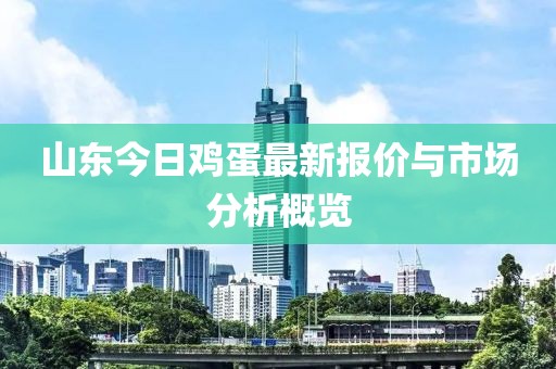 山東今日雞蛋最新報(bào)價(jià)與市場分析概覽