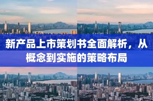 新產(chǎn)品上市策劃書全面解析，從概念到實(shí)施的策略布局