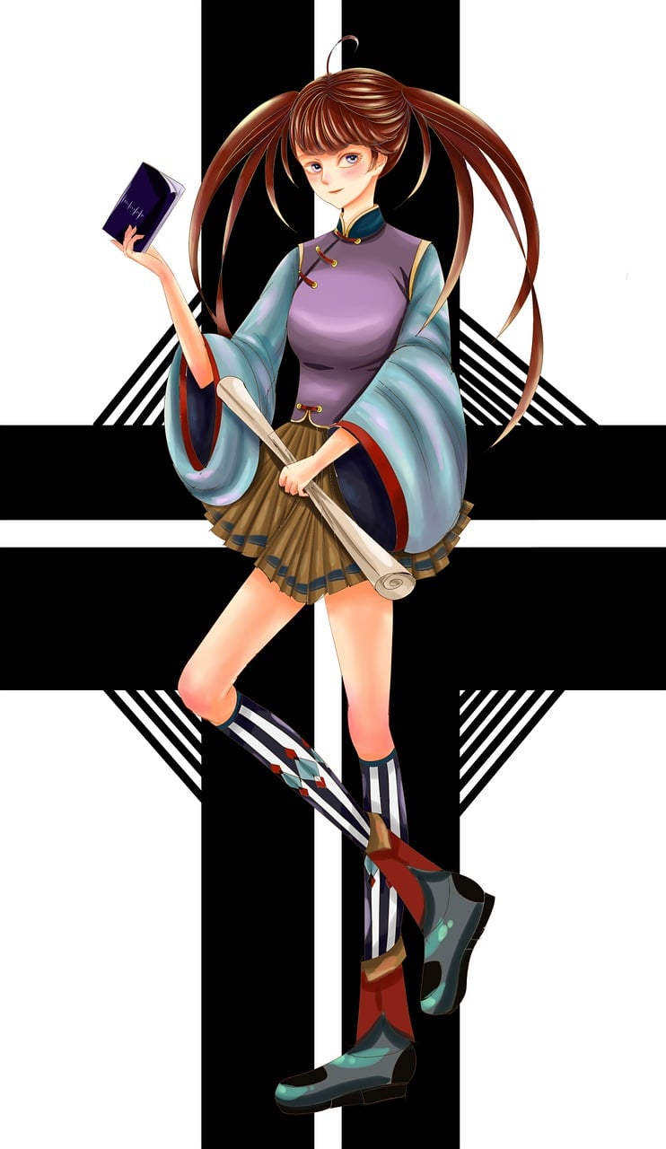 動漫人物衣服畫法詳解指南